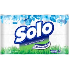 Solo Tuvalet Kağıdı Bambu 12'li