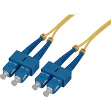 Binbir Göz Bilgisayar Ods 02SCUSCUG1J12.0DXY1.0T Sc-Sc Duplex Sm 9/125 Patch Cord 1 mt