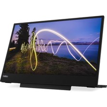 Binbir Göz Bilgisayar Lenovo Thinkvision M15 62CAUAT1WL 15.6" 6ms 1920X1080 USB Type-C Taşınabilir IPS LED Monıtor Vesa