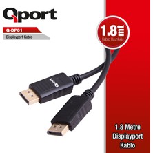 Binbir Göz Bilgisayar Qport Q-DP01 Ver.1.2 Dısplay Kablo 1.8mt
