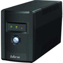 Binbir Göz Bilgisayar Inform Guardıan 600VA LED 1X12V/7AH Lıne Interactıve Ups 8560110600005