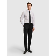 Cacharel Erkek Açık Mavi Slim Fit Pamuk Klasik Gömlek 50294746-VR003