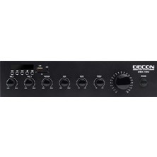 Binbir Göz Bilgisayar Decon DMA-150U 150W 8 OHM/100V 12-24 Dc Mıxer Amfi