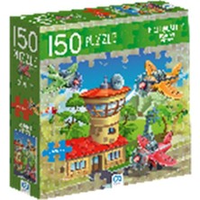Binbir Göz Kitap Uçaklar Puzzle 150 Parça