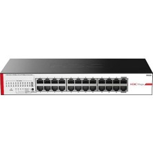 Binbir Göz Bilgisayar H3C Magıc BS224 24 Port 10/100/1000 Yonetılemez Rack Mount Swıtch Metal Kasa