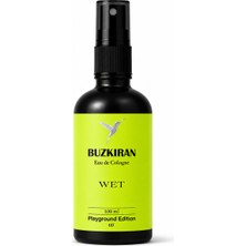 Buzkıran Playground Edition Wet Premium Siyah Cam Sprey Meram & Sicilya Limonu Kolonyası - 100 ml