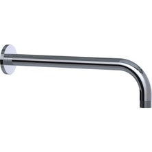 DUXXA Ankastre Duş Borusu Duvardan 30 cm Pirinç Kromaj Ø20*2 mm