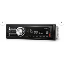 Foxus Oto Teyp Mp3 Bluetooth 5.2 Yüksek Çıkışlı Yeni Nesil Ekran Usb, Aux, Hızlı Şarj