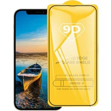 Ally Full Kaplama iPhone 13 Mini 5.4 Full Glue Cam Ekran KORUYUCU-(5775) - SO8520-8969