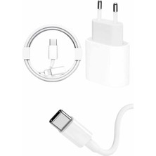 15/pro/pro Max 20W Ios Uyumlu Hızlı Şarj Aleti Adaptörlü Beyaz - SO7402-2367