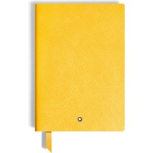 Montblanc Saffiano Deri Sarı Orta Boy Defter 134771