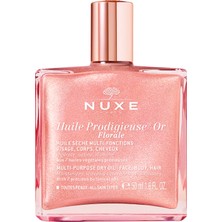 Nuxe Çok Amaçlı Çiçeksi Işıltılı Kuru Yağ 50 ml