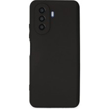 Uravas Store Huawei Nova Y70 Kılıf First Silikon - Siyah
