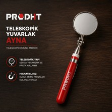 DHT Teleskopik Yuvarlak Ayna