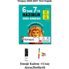 Tonguç Akademi Tonguç 6'dan 7'ye Hazırlık KITABI2026-2027 Maarif Modeli Yeni Kapak(Uzay A+ Emoji Kalem Hediyeli)
