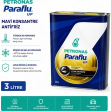 Petronas Paraflu Up Mavi Konsantre Antifriz 3 Litre - Fiat & Iveco Onaylı 10/2025 Üretim Tarihli