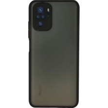 Dimeles Mey Ithalat®   Redmi Note 10 Kılıf Montreal Silikon Kapak - Siyah