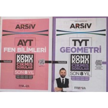 Marka Yayınları Ayt Fen Bilimleri Konu Konu Son 8 Yıl Çıkmış Sorular  ve Tyt Geometri Konu Konu Son 8 Yıl Çıkmış Sorular Seti 2 Kitap