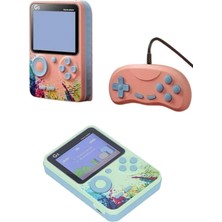 Uravas Store 3.5 Inç Klasik Retro LCD Ekran 500 Oyunlu Oyun Konsolu Taşınabilir