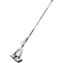 MiraLive Mop Kendinden Sıkmalı Pva Sünger Mop - Kelebek Mop Krom Sap = 110CM + Plastik BAŞLIK=135CM (K95)