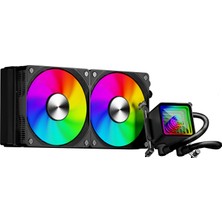 Iromx BTL-24SSF 240MM LGA1700/AM5 Soket Sıvı Soğutmalı Cpu Fan Rgb