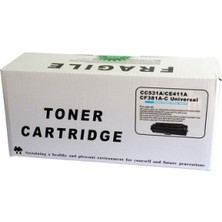 Fragile Fragıle Hp CE411A CF381A 305A 3500SAYFA Mavi Muadil Toner