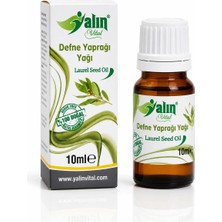 Yalın Vital Defne Yaprağı Yağı 10 ml | %100 Saf ve Doğal ( Cam Damlalık Hediyeli )