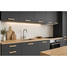 Wholewood Ahşap Dolap Kulpu Elegans 64 Mm Ahşap Rengi