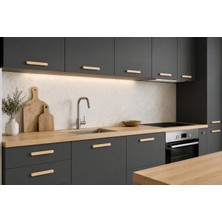 Wholewood Ahşap Dolap Kulpu Elegans 192 Mm Ahşap Rengi