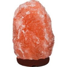 Doğal Kaya Tuz Lambası, 2-3 Kg, Sıcak ve Rahatlatıcı Işık, Abajur Tarzı