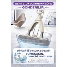 Pratik ve Hafif Mikrofiber Mop ile Kolay Temizlik Sağlar