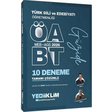 Yediiklim Yayınları 2026 Meb Ags Öabt Güzide Türk Dili ve Edebiyatı Öğretmenliği Tamamı Çözümlü 10 Deneme