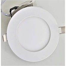 6 Watt LED Panel, Parlak Beyaz Işık, Enerji Tasarruflu, Modern Tasarım