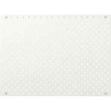 Beyaz Çok Amaçlı 76X56 cm Pano Pegboard, Düzen ve Saklama Çözümü