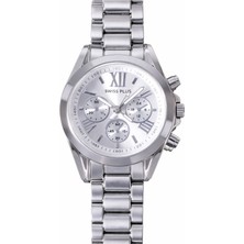 Swiss Plus Kadın Kol Saati - Elegance Collection Model-3 ST0730ABL Silver/silver