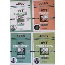 Marka Yayınları Tyt ve Ayt Konu Konu Son 8 Yıl Çıkmış Sorular Seti 4 Kitap