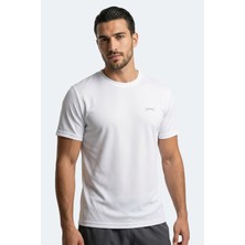 Slazenger Haunted I Erkek  Beyaz Tişört