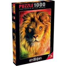 1000 Parça Aslan Temalı Yapboz Puzzle Eğlenceli ve Zihinsel Gelişim Için Ideal