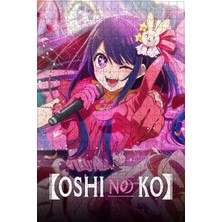 Oshi No Ko Film Posteri 500 Parça Puzzle Seti, Eğlenceli Hobi Keyfi