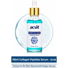 Acvit Hibrit Collagen Peptites Serum 30 ml | Derin Nem ve Dolgunluk, Kolajen Desteği ve Sıkılaşma