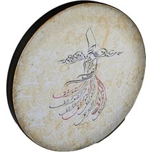 El Yapımı Iran Yapımı Resimli Erbane ve Bendir Seti, Kaliteli Müzik Aleti