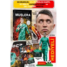 Parodi Yayınları Muslera Futbolcu Kitabı - Maske, Bileklik, 3D Biblo, Dev Poster, Hareketli Kart, 6'lı Futbolcu Kartı Hediyeli Set