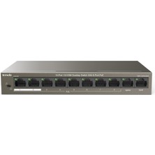 Binbir Göz Bilgisayar Tenda TEF1110P-8-63W 10 Port 10/100 8 Port Poe 63WATT Yonetılemez Desktop Swıtch