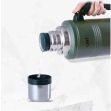 Bucuks Mey Ithalat® 1.25 Litre Vakumlu Çelik Termos