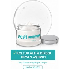 Acvit Koltuk Altı ve Dirsek Beyazlatıcı & Koruyucu Inci Krem - 50 ml
