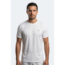 Slazenger Hıjack I Erkek  Beyaz Tişört