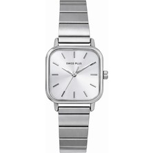 Swiss Plus Kadın Kol Saati - Elegance Collection Model-5 ST6233AF Silver