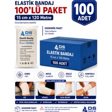 Elastik Bandaj 15CMX 1,20 Metre 100'LÜ (Ds Sağlık)