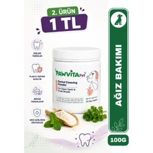 Köpekler Için Diş Temizleme Tozu Ağız Kokusu ve Tartar Karşıtı 100 gr