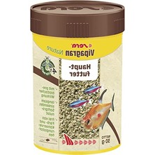 Esranın Dünyası Vipagran Nature 100 ml |%4 Böcek Unu Içeren Yumuşak Granülden Ana Yem | Sağlıklı Büyüme ve Güçlü Gelişim | Küçük Ağızlı Balıklar Için De | Boya ve Koruyucu Madde Içermez
